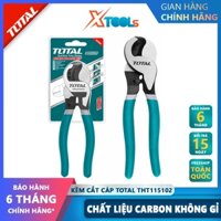 Kềm cắt cáp đầu lớn TOTAL THT115102 | Dụng cụ cắt cáp 10" , thép không gỉ, có lớp cách điện [XSAFE][XTOOLS]