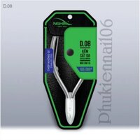 Kềm cắt da D08 Kềm Nghĩa, kìm nhặt da chất liệu inox cao cấp mũi 16