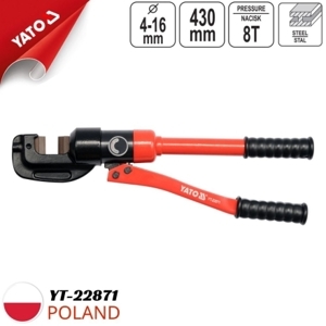 Kềm cắt sắt thủy lực Ø4-16mm YATO YT-22871
