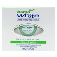 Kem cát tắm trắng tẩy da chết AROMA White Body Scrub Cleansing