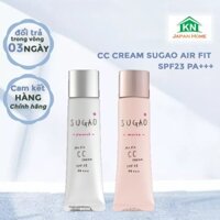Kem CC Cream Sugao Air Fit SPF23 PA+++ Nhật Bản 25g