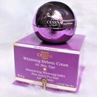 Kem Cessna Whitening Hebetic Cream All Skin trắng da, dưỡng ẩm, chống nhăn