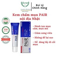 Kem Chấm Ngừa Mụn PAIR LION Nội Địa Nhật 14g Giảm Sưng Đỏ, Gom Cồi Mụn, Không Để Lại Sẹo, Xẹp Nốt Mụn Không Nhờn Dính