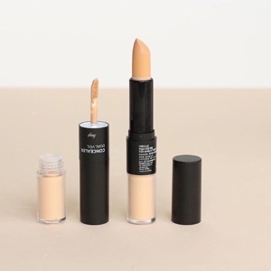 Kem Che Khuyết Điểm 2 Đầu Concealer Dual Veil The Face shop