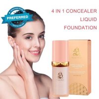 Kem che khuyết điểm 4 trong 1 Kem nền dạng lỏng dưỡng ẩm và trang điểm Kem trang điểm dễ dàng cho da V2y5