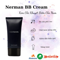 Kem Che Khuyết Điểm Cho Nam Nerman BB Cream Invisible 3 In 1, Chỉ Số Chống nắng SPF 45+_ Chính hãng