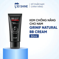 Kem Che Khuyết Điểm Chống Nắng Cho Nam Grinif Natural BB Cream for Men