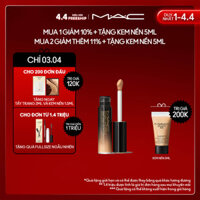 Kem che khuyết điểm MAC Studio Radiance 24HR Luminous Lift Concealer 9ml có kết cấu mỏng nhẹ, bổ sung hiệu quả dưỡng ẩm