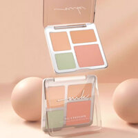 Kem che khuyết điểm mặt Mikrolik Mikrolik ❈ ❈ ❈ Bảng che khuyết điểm bốn màu dành cho sinh viên trong nước Sản phẩm chính hãng Dưỡng ẩm không dính Che khuyết điểm quầng thâm Kem che khuyết điểm mụn