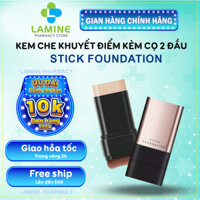 Kem Che Khuyết Điểm STICK FOUNDATION - Kem Nền Thỏi 2 Đầu A.M.G MATTE FOUNDATION Chống Nước, Cấp Ẩm