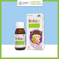 Kẽm cho bé Biolizin Kẽm zinc Lysine  Bổ sung Kẽm cho bé biếng ăn Vitamin b6 Siro ăn ngon cho bé Tăng đề kháng