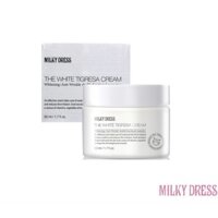 Kem cho da yếu và làm trắng da Milky Dress The White Tigresa Cream