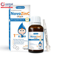 kẽm cho trẻ từ 1 tháng tuổi NovoZinC hàm lượng cao dễ uống