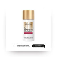 Kem chống chói Loreal Paris X20 UV Defender Serum Invisible Fluid SPF 50++++ 50ml