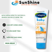 Kem Chống Hăm Cetaphil Baby Diaper Cream Calendula Lành Tính, Ngừa Hăm Tã Cho Bé 70g