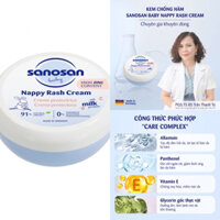 Kem chống hăm Sanosan Baby Nappy Rash Cream 150ml