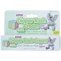 KEM CHỐNG HĂM số 1 của Mỹ- NATUREPLEX DIAPER RASH CREAM FOR BABIES, 40% Zinc Oxide with Aloe 42.5 grs.