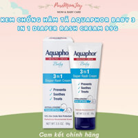 Kem Chống Hăm Tã Aquaphor Baby 3 in 1 Diaper Rash Cream 99g chính hãng Mỹ