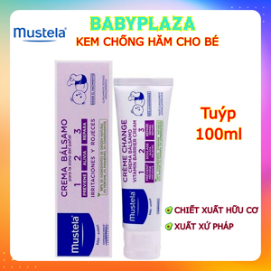 Kem chống hăm tã Mustela Vitamin Barrier Cream - 100ml