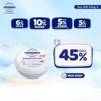 Kem chống hăm tã Sanosan Baby Nappy Rash Cream 150ML