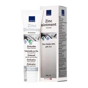 Kem chống hăm tã Zinc Ointment Abena Đan Mạch 15ml