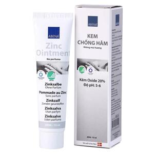 Kem chống hăm tã Zinc Ointment Abena Đan Mạch 15ml
