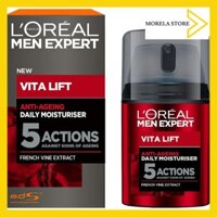 Kem chống lão hóa 5 tác động L'Oréal Men Expert Vita Lift 5 Anti Ageing Moisturiser, 50 ml/100ml