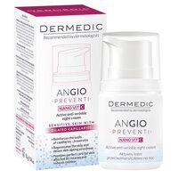 Kem chống lão hóa ban đêm cho da giãn mao mạch – Dermedic ANGIO PREVENTI NANO VIT C Active anti-wrinkle night cream – 55gr