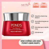 Kem chống lão hóa cao cấp Pond's Age Miracle ban ngày [Chính hãng]