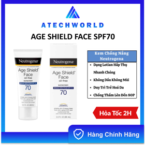 Kem chống lão hóa Neutrogena Age Shield Face SPF70