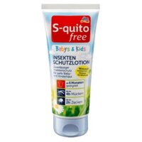 Kem Chống Muỗi Và Côn Trùng Cắn S-quito Free Cho Trẻ Sơ Sinh Và Trẻ Em, 100 ml