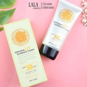 Kem chống nắng 3W Clinic Intensive UV Sunblock Cream SPF 50 Pa+++ 70ml