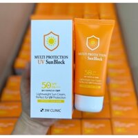 Kem Chống Nắng 3W CLINIC MULTI PROTECTION UV SUNBLOCK SPF 50