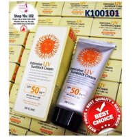 Kem chống nắng 3W Clinic intensive uv sunblock cream SPF50 PA