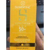 Kem chống nắng 5 trong 1 Sumdfine Sunscreen Hàn Quốc, Bệnh viện da liễu khuyên dùng