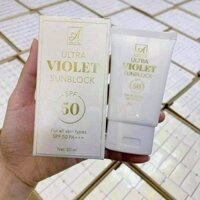 kem chống nắng A ULTRA VIOLET SUNBLOCK SPF 50+++tuýp (50ml)