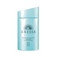 Kem Chống Nắng Anessa Màu Xanh Essence UV Sunscreen Mild Milk SPF 35 PA +++ 60ml
