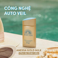 Kem chống nắng Anessa màu vàng, loại chống trôi tốt nhất, ko nhờn ko rít