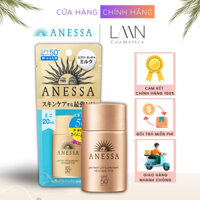 Kem chống nắng Anessa, sữa chống nắng dưỡng da Anessa an toàn cho da nhạy cảm SPF 50+ 60ml Laan Cosmestics