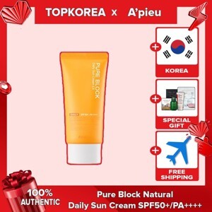 Kem chống nắng Apieu Daily SPF45 Pure Block 50ml