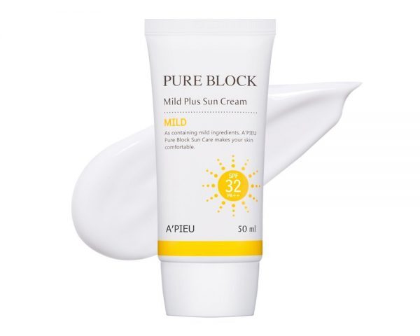 Kem chống nắng Apieu Daily SPF45 Pure Block 50ml