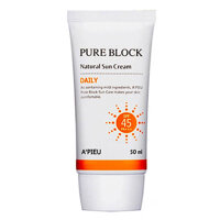 Kem Chống Nắng A'pieu Pure Block Natural Daily Suncream SPF45 50ml Hàn Quốc – Dành da khô