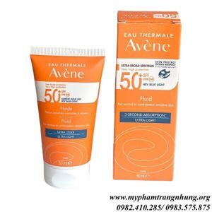 Kem chống nắng Avène bảo vệ tối đa SPF 50+ cho da khô