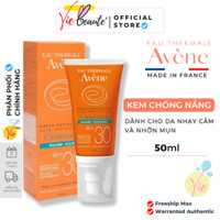 Kem Chống Nắng Avene Cho Da Nhờn Mụn Avene Protection Cleanance Sunscreen SPF30+ 50ml