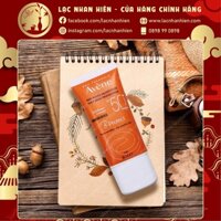 KEM CHỐNG NẮNG AVENE VERY HIGH PROTECTION B-PROTECT SPF50+ TẠO HIỆU ỨNG TRANG ĐIỂM NHẸ