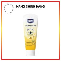 Kem chống nắng ba tác động SPF 50+ Chicco 75ml, bảo vệ da trước tác động của tia UV, hồng ngoại cho cả gia đình