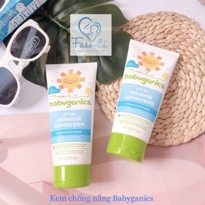 Kem chống nắng BabyGanics 50SPF 177 ml