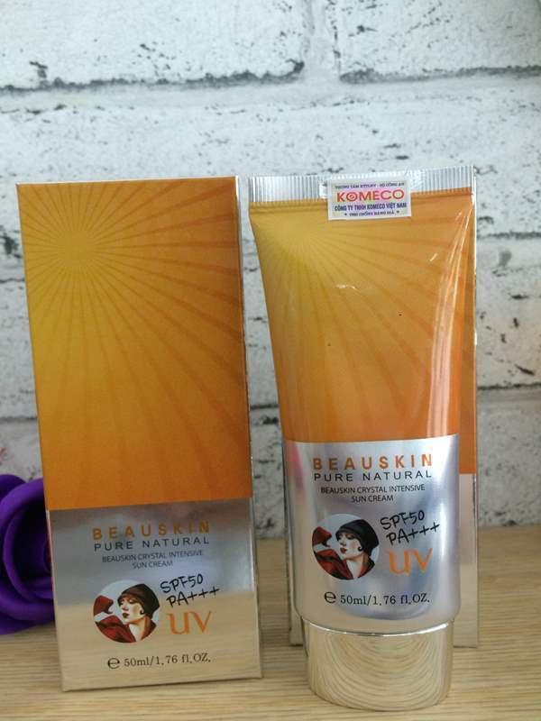 Kem chống nắng Beauskin Crystal Intensive SPF50 PA+++ 50ml