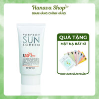 Kem Chống Nắng Bebeco Perfect Sunscreen Spf50  70ml - Dưỡng Sáng Da, Kháng Khuẩn, Ngăn Ngừa Mụn Hanava Shop