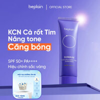 Kem chống nắng BEPLAIN Sunmuse lai Vật Lý & Hoá Học Nâng Tone & Hiệu chỉnh da SPF 50+ PA++++ 50ml